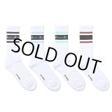 画像: WACKO MARIA/LOGO JACQUARD SOCKS（各色）［ロゴジャガードソックス-24春夏］