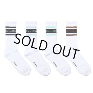 画像: WACKO MARIA/LOGO JACQUARD SOCKS（各色）［ロゴジャガードソックス-24春夏］