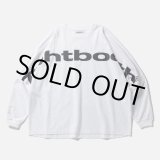 画像: TIGHTBOOTH/BIG LOGO LS T-SHIRT（White） 【20%OFF】［プリント長袖T-24春夏］