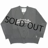 画像: 【30%OFF】DAIRIKU/"Letter" Skeleton Cardigan（Skeleton Black）［スケルトンカーディガン-24春夏］