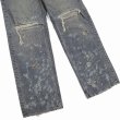 画像5: DAIRIKU/"Damage" Straight Denim Pants（Indigo） 【30%OFF】［"ダメージ"ストレートデニムパンツ-24春夏］ (5)
