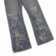 画像5: DAIRIKU/"Damage" Flare Denim Pants（Indigo）［"ダメージ"フレアデニムパンツ-24春夏］ (5)