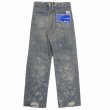 画像2: DAIRIKU/"Damage" Straight Denim Pants（Indigo） 【30%OFF】［"ダメージ"ストレートデニムパンツ-24春夏］ (2)