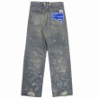 画像2: DAIRIKU/"Damage" Straight Denim Pants（Indigo）［"ダメージ"ストレートデニムパンツ-24春夏］ (2)