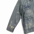 画像5: 【30%OFF】DAIRIKU/"Damage" Denim Cover All（Indigo）［"ダメージ"デニムカバーオール-24春夏］ (5)