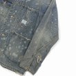 画像6: 【30%OFF】DAIRIKU/"Damage" Denim Cover All（Indigo）［"ダメージ"デニムカバーオール-24春夏］ (6)