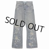 画像: DAIRIKU/"Damage" Flare Denim Pants（Indigo） 【30%OFF】［"ダメージ"フレアデニムパンツ-24春夏］
