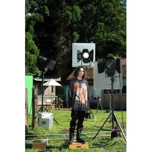 画像4: 【30%OFF】DAIRIKU/"Smiling Girl" Pullover Knit（Black）［プルオーバーニット-24春夏］ (4)