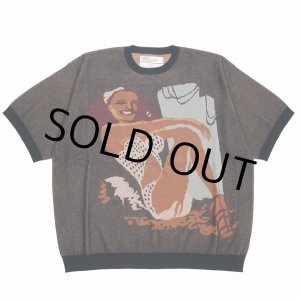 画像: 【30%OFF】DAIRIKU/"Smiling Girl" Pullover Knit（Black）［プルオーバーニット-24春夏］