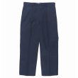 画像2: WACKO MARIA/DICKIES / PLEATED TROUSERS（NAVY）［ワンタックトラウザース-24春夏］ (2)