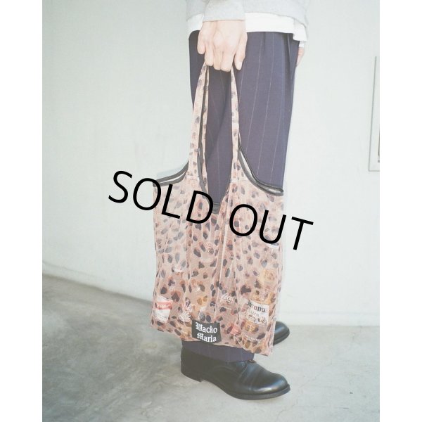 画像3: WACKO MARIA/SPEAK EASY / MESH PACKABLE TOTE BAG（LEOPARD）［メッシュパッカブルトートバッグ-24春夏］ (3)