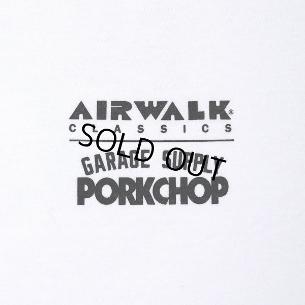 画像3: PORKCHOP/AP SKELETON TEE（×AIRWALK CLASSICS）（WHITE）［プリントT-24春夏］ (3)