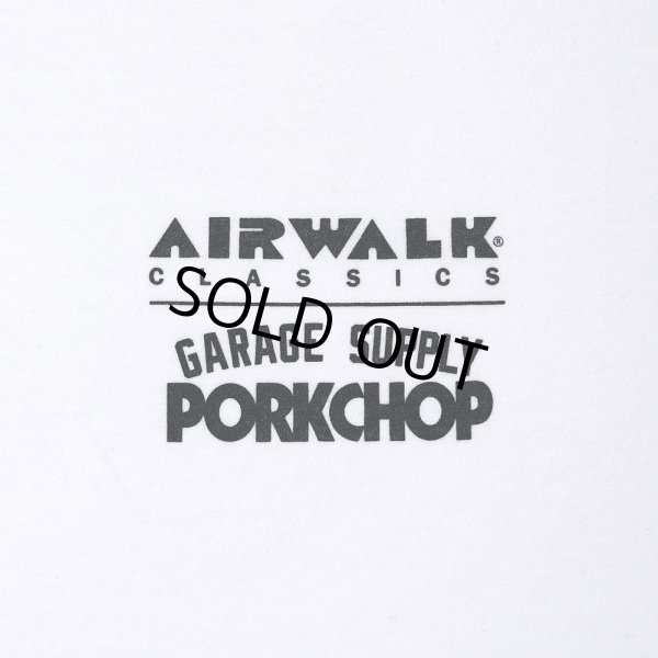画像3: PORKCHOP/AIR PORK TEE（×AIRWALK CLASSICS）（WHITE）［プリントT-24春夏］ (3)