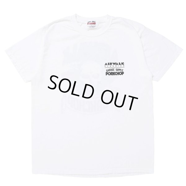 画像2: PORKCHOP/AP OLLIEMAN TEE（×AIRWALK CLASSICS）（WHITE）［プリントT-24春夏］ (2)