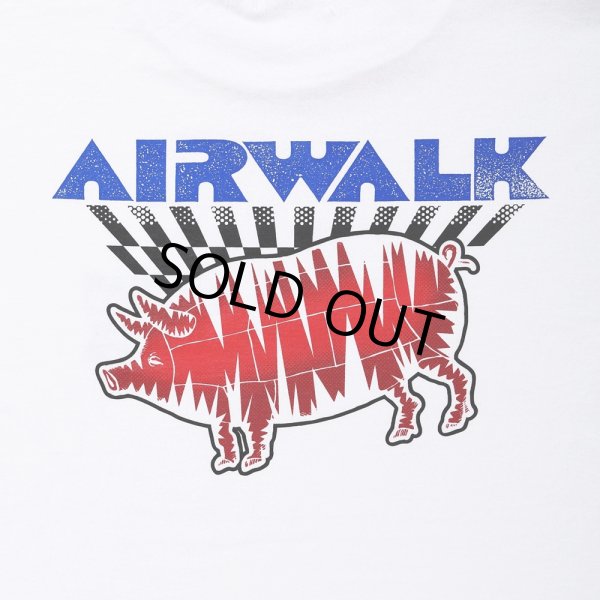 画像4: PORKCHOP/AIR PORK TEE（×AIRWALK CLASSICS）（WHITE）［プリントT-24春夏］ (4)