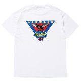 画像: PORKCHOP/AP TRIANGLE TEE（×AIRWALK CLASSICS）（WHITE）［プリントT-24春夏］