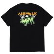 画像1: PORKCHOP/AIR PORK TEE（×AIRWALK CLASSICS）（BLACK）［プリントT-24春夏］ (1)