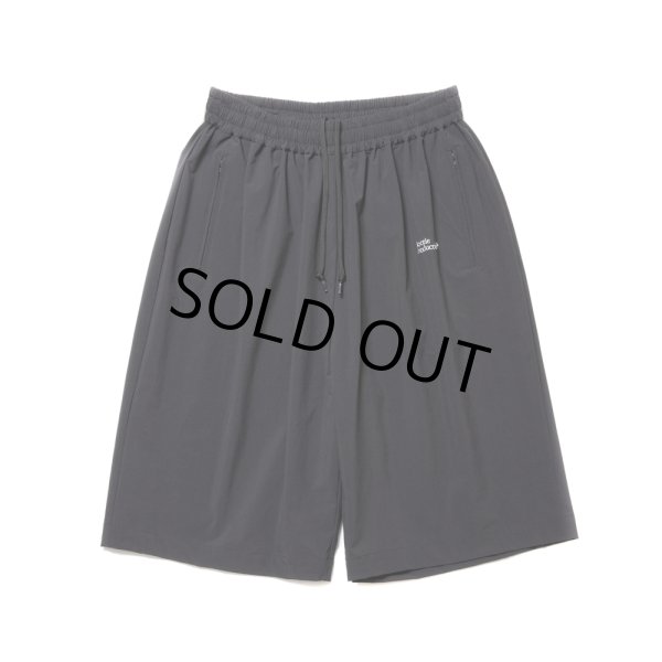 画像1: COOTIE PRODUCTIONS/Nylon Light Cloth Wide Training Shorts（Black）［ワイドトレーニングショーツ-24春夏］ (1)