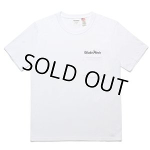 画像: WACKO MARIA/US FABRIC POCKET T-SHIRT（WHITE）［刺繍ポケT-24春夏］