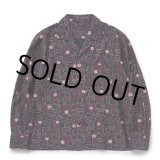 画像: RATS/GLITTER ATOMIC SHIRT（NAVY）［グリッターアトミックシャツ-24春夏］