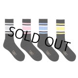 画像: WACKO MARIA/STRIPED SOCKS（各色）［ストライプソックス-24春夏］