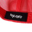 画像4: PORKCHOP/MESH CAP EAGLE P（×MASSES）（RED）［メッシュキャップ-24春夏］ (4)