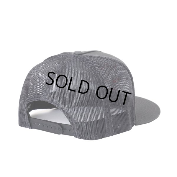 画像2: PORKCHOP/MESH CAP EAGLE P（×MASSES）（CHARCOAL）［メッシュキャップ-24春夏］ (2)