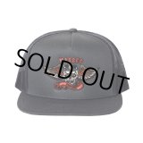 画像: PORKCHOP/MESH CAP EAGLE P（×MASSES）（CHARCOAL）［メッシュキャップ-24春夏］