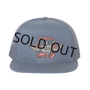 画像: PORKCHOP/MESH CAP EAGLE P（×MASSES）（NAVY）［メッシュキャップ-24春夏］
