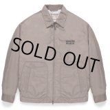 画像: WACKO MARIA/MCGREGOR / NYLON DRIZZLER JACKET（L-BROWN）［ナイロンドリズラーJKT-24春夏］