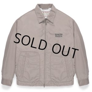 画像: WACKO MARIA/MCGREGOR / NYLON DRIZZLER JACKET（L-BROWN）［ナイロンドリズラーJKT-24春夏］