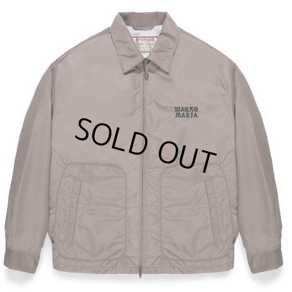 画像1: WACKO MARIA/MCGREGOR / NYLON DRIZZLER JACKET（L-BROWN）［ナイロンドリズラーJKT-24春夏］ (1)