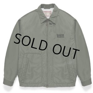 画像: WACKO MARIA/MCGREGOR / NYLON DRIZZLER JACKET（GREEN）［ナイロンドリズラーJKT-24春夏］