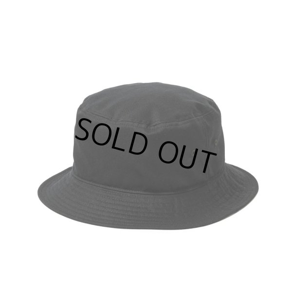 画像3: 【30%OFF】CALEE/EMBROIDERY & WAPPEN BUCKET HAT ＜TYPE C＞（Black/C）［バケットハット-24春夏］ (3)
