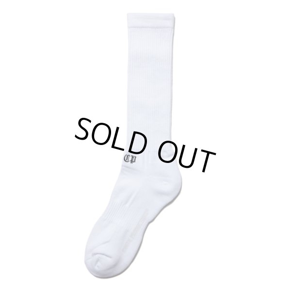 画像1: COOTIE PRODUCTIONS/Raza High Socks（White）［ハイソックス-24春夏］ (1)