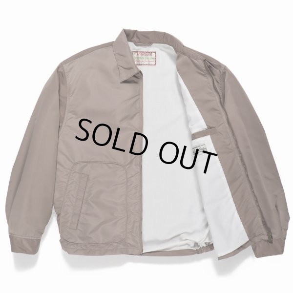 画像2: WACKO MARIA/MCGREGOR / NYLON DRIZZLER JACKET（L-BROWN）［ナイロンドリズラーJKT-24春夏］ (2)