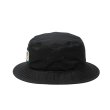 画像2: CALEE/EMBROIDERY & WAPPEN BUCKET HAT ＜TYPE C＞（Black/C）［バケットハット-24春夏］ (2)