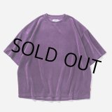 画像: TIGHTBOOTH/VELOUR T-SHIRT（Purple）［ベロアT-24春夏］
