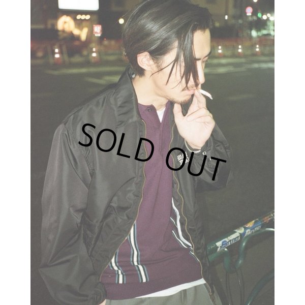 画像3: WACKO MARIA/MCGREGOR / NYLON DRIZZLER JACKET（BLACK）［ナイロンドリズラーJKT-24春夏］ (3)