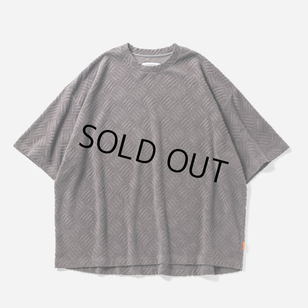 画像1: TIGHTBOOTH/CHECKER PLATE T-SHIRT（Charcoal） 【20%OFF】［チェッカープレートT-24春夏］ (1)