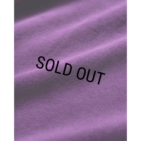 TIGHTBOOTH/VELOUR T-SHIRT（Purple）［ベロアT-24春夏］ - JONAS