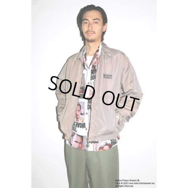 画像3: WACKO MARIA/MCGREGOR / NYLON DRIZZLER JACKET（L-BROWN）［ナイロンドリズラーJKT-24春夏］ (3)