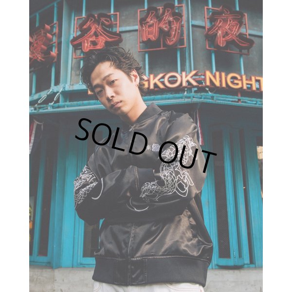画像3: BlackEyePatch/EMBROIDERED TOKYO SOUVENIR JACKET（BLACK） (3)