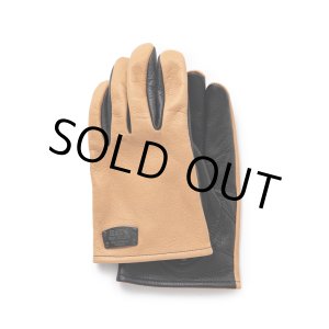 画像: RATS/LEATHER GLOVE（BLACK/TAN）［レザーグローブ-24春夏］