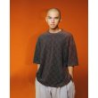 画像6: TIGHTBOOTH/CHECKER PLATE T-SHIRT（Charcoal） 【20%OFF】［チェッカープレートT-24春夏］ (6)