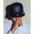 画像3: BlackEyePatch/B EMBLEM NEW ERA CAP（NAVY/GREEN） (3)