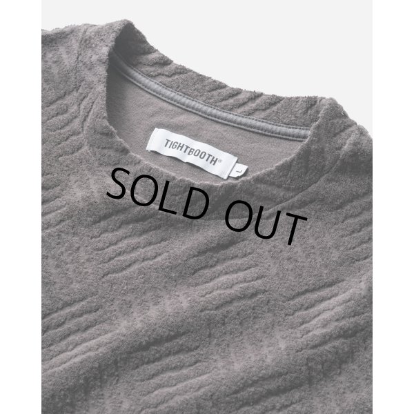 画像2: TIGHTBOOTH/CHECKER PLATE T-SHIRT（Charcoal） 【20%OFF】［チェッカープレートT-24春夏］ (2)