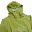 画像4: DAIRIKU/Vintage Wash Parachute Anorak Parka（Vintage Mud Green）［パラシュートアノラックパーカー-24春夏］ (4)