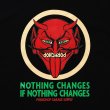 画像4: PORKCHOP/NOTHING DEVIL TEE（BLACK）［プリントT-24春夏］ (4)