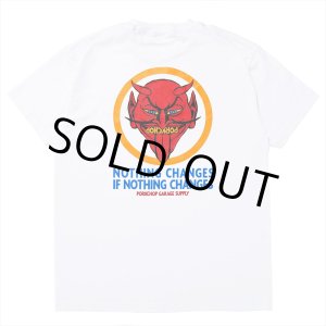 画像: PORKCHOP/NOTHING DEVIL TEE（WHITE）［プリントT-24春夏］